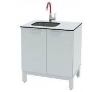 Мойка лабораторная ЛК-600 СМС (1 раковина, 1 смеситель)
