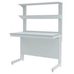 Стол лабораторный с двумя полками