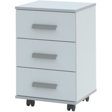 Тумба подкатная ЛК-400 ТПЯ (с 3-мя ящиками)