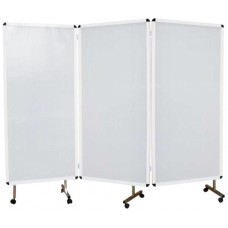 Ширма медицинская трехсекционная поликарбонатная Э-053-ШП