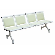 Секция стульев четырёхместная мягкая Э-214-М
